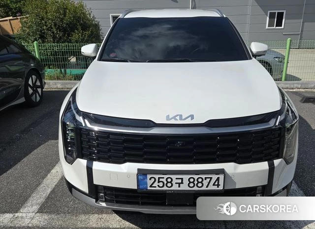 Kia The New Sportage 5th Generation 2025 Белый из Кореи