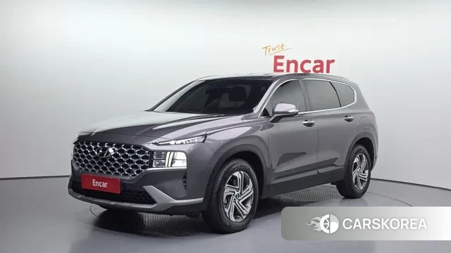 Hyundai The New Santa Fe 2021 Серый из Кореи