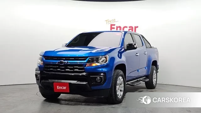 Chevrolet (GM Daewoo) Real New Colorado 2022 Синий из Кореи