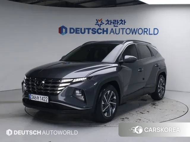 Hyundai Tucson Hybrid (NX4) 2021 Серый из Кореи