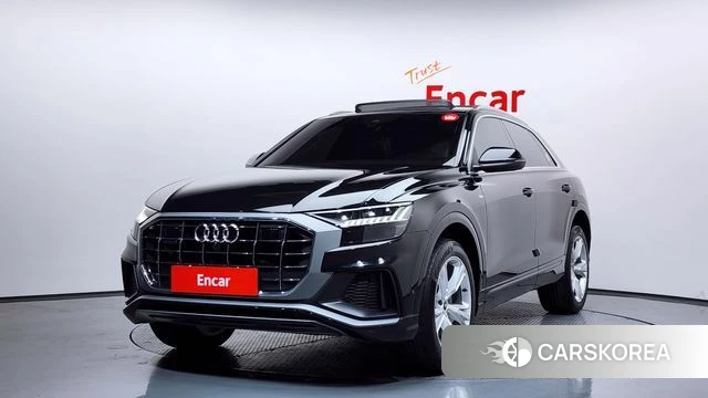Audi Q8 (4M) 2023 Черный из Кореи