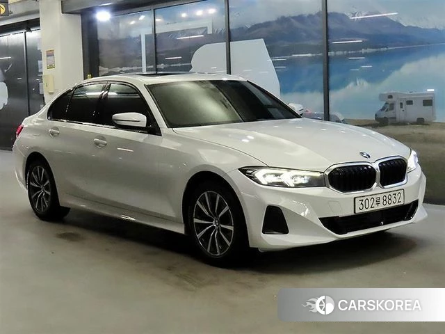 BMW 3 Series (G20) 2023 Белый из Кореи