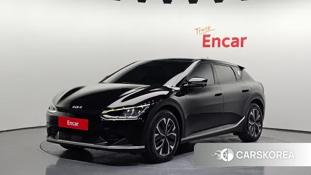 Kia EV6 2021 Черный из Кореи