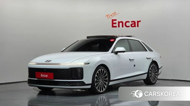 Hyundai Grandeur Hybrid (GN7) 2024 Белый из Кореи