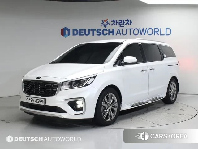 Kia The New Carnival 2019 Белый из Кореи