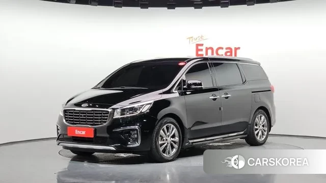 Kia The New Carnival 2018 Черный из Кореи