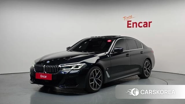BMW 5 Series (G30) 2020 Черный из Кореи