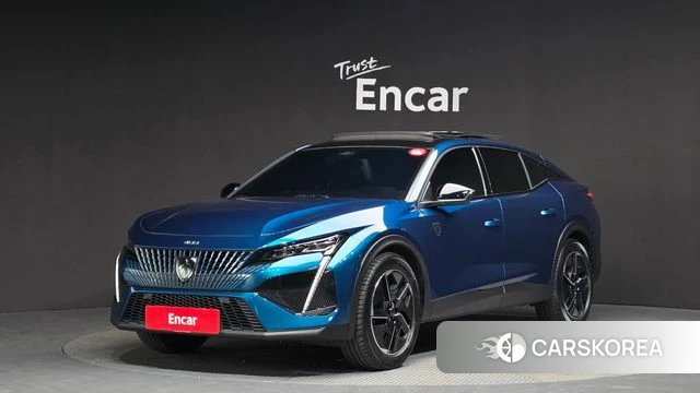 Peugeot 408 2023 Синий из Кореи