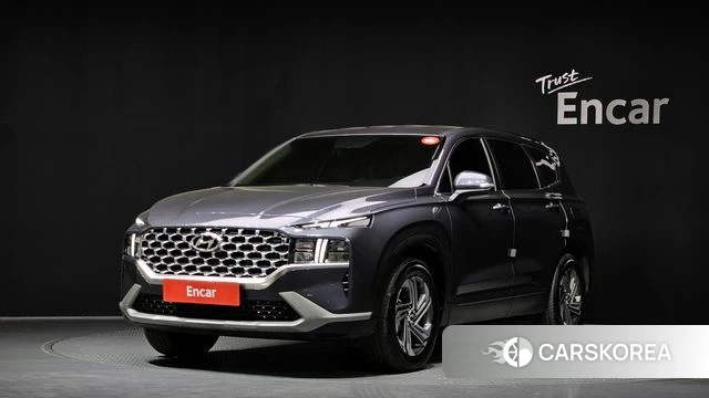 Hyundai The New Santa Fe 2021 Серый из Кореи