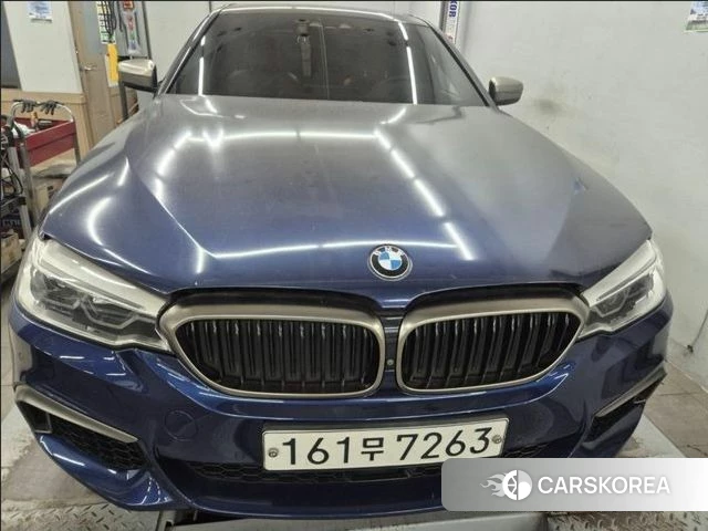 BMW 5 Series (G30) 2019 Синий из Кореи