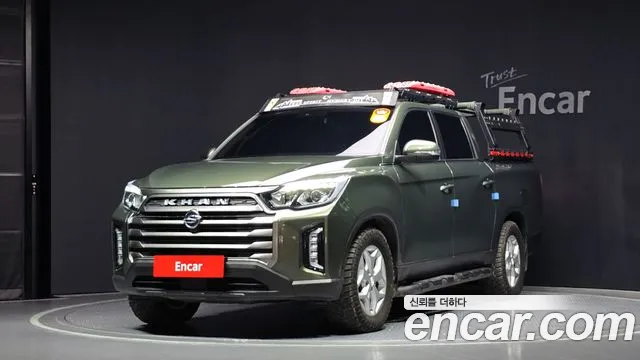 Ssangyong The New Rexton Sports Cannes 2023 Светло-зеленый из Кореи