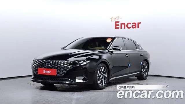 Hyundai The New Grandeur IG Hybrid 2022 Черный из Кореи