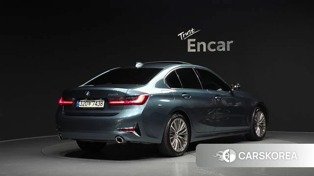 BMW 3 Series (G20) 2021 Синий из Кореи