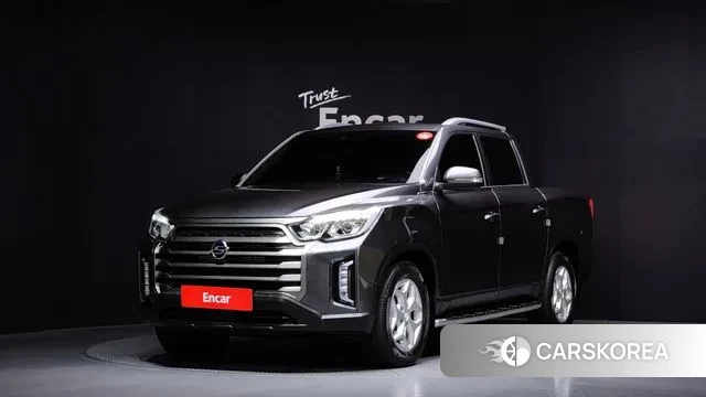 Ssangyong The New Rexton Sport 2021 Серый из Кореи