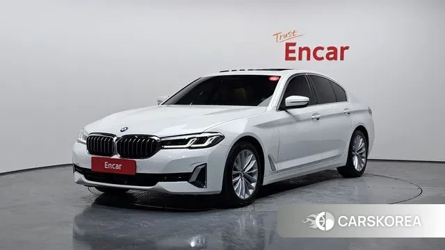BMW 5 Series (G30) 2021 Белый из Кореи