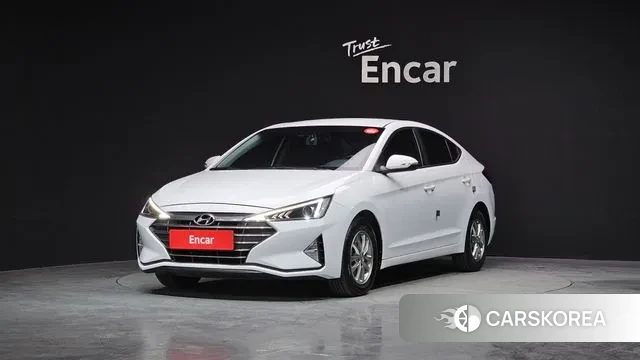 Hyundai The New Avante AD 2019 Белый из Кореи