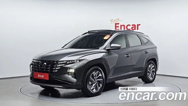 Hyundai Tucson Hybrid (NX4) 2023 Серый из Кореи