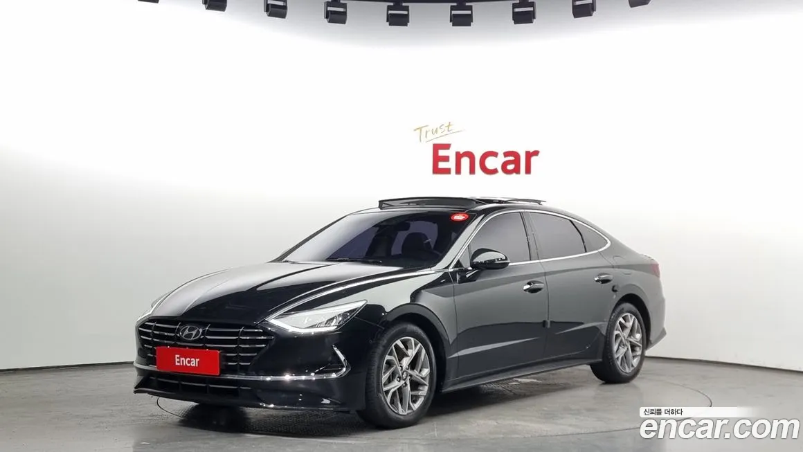 Hyundai Sonata (DN8) 2019 Черный из Кореи