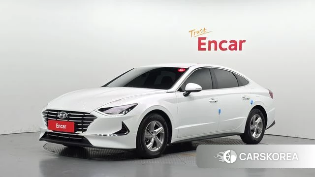 Hyundai Sonata (DN8) 2019 Белый из Кореи