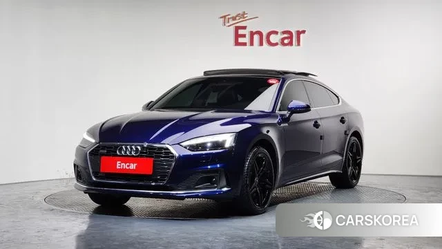 Audi A5 (F5) 2023 Синий из Кореи