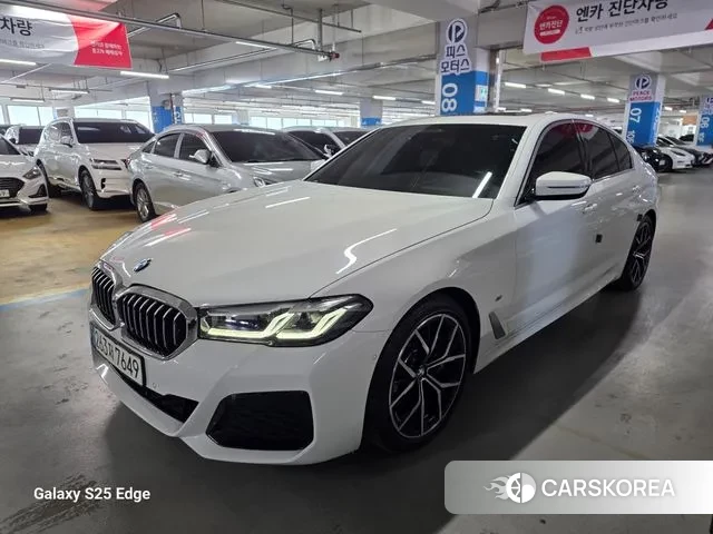 BMW 5 Series (G30) 2021 Белый из Кореи