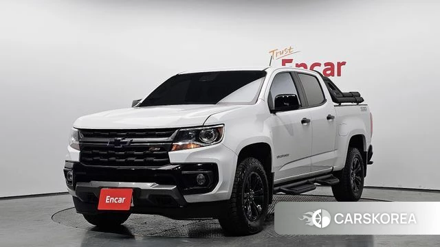 Chevrolet (GM Daewoo) Real New Colorado 2021 Белый из Кореи