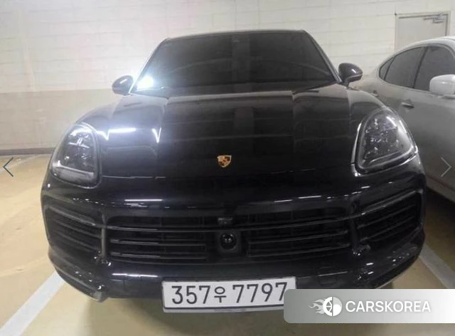 Porsche Cayenne (PO536) 2020 Черный из Кореи