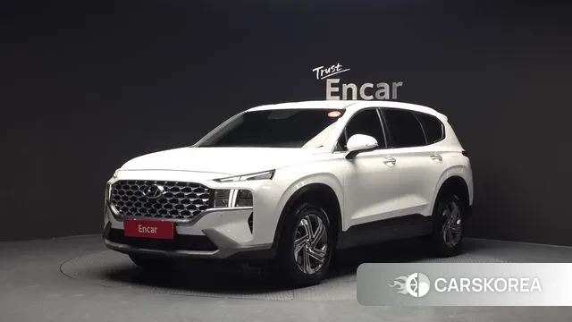 Hyundai The New Santa Fe 2021 Белый из Кореи
