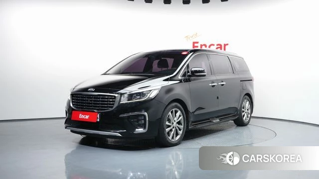 Kia The New Carnival 2018 Черный из Кореи