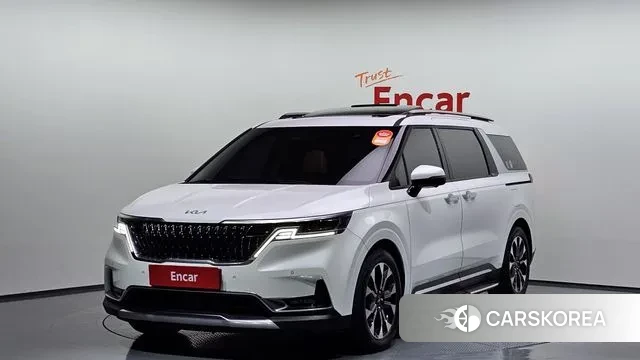 Kia Carnival 4th generation 2021 Белый из Кореи