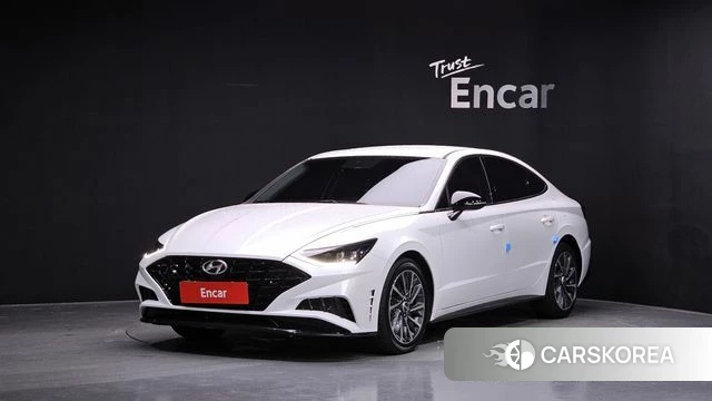 Hyundai Sonata (DN8) 2021 Белый из Кореи