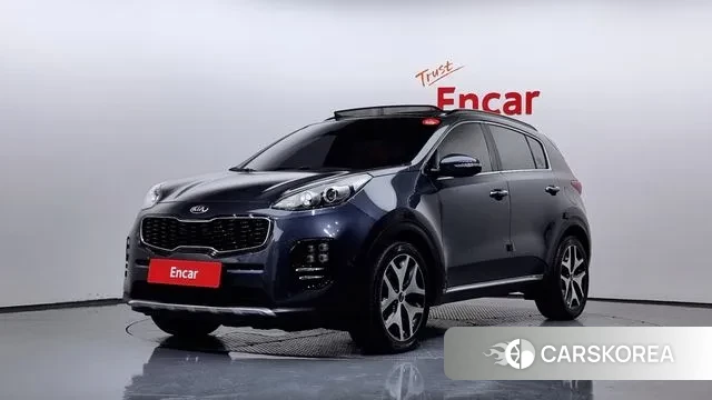 Kia Sportage 4th Generation 2018 Серый из Кореи