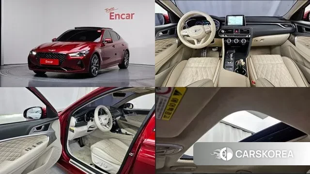 Genesis G70 2020 Красный из Кореи