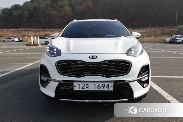 Kia Sportage The Bold 2019 Жемчужный цвет из Кореи