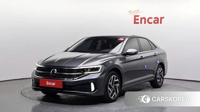 Volkswagen 7th Generation of Jetta 2023 Серый из Кореи