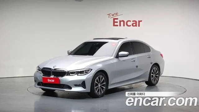 BMW 3 Series (G20) 2020 Серебристо-серый из Кореи