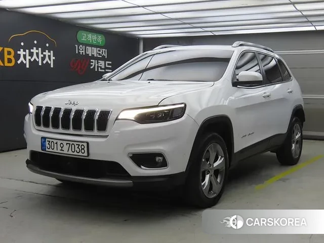 Jeep Cherokee (KL) 2021 Белый из Кореи