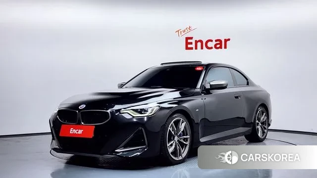 BMW 2 Series (G42) 2023 Черный из Кореи