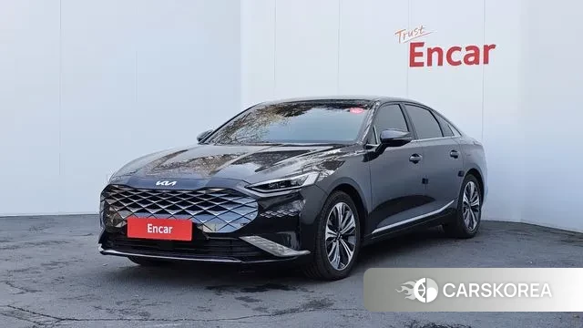 Kia K8 Hybrid 2021 Серый из Кореи