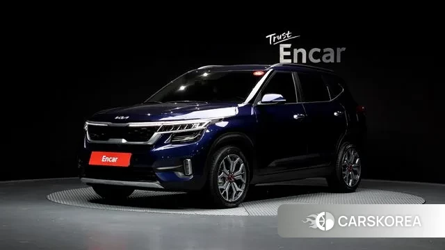 Kia Seltos 2021 Синий из Кореи