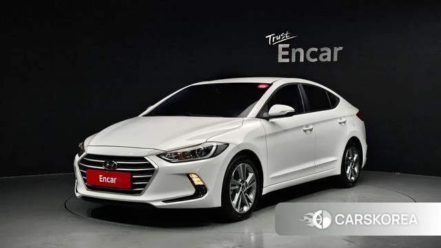 Hyundai Avante AD 2018 Белый из Кореи