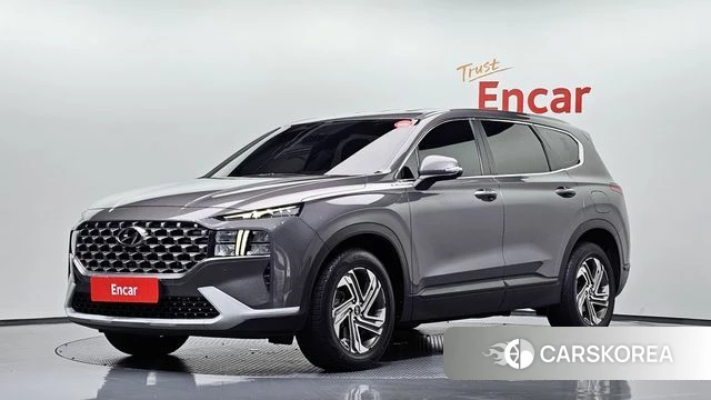 Hyundai The New Santa Fe 2022 Серый из Кореи