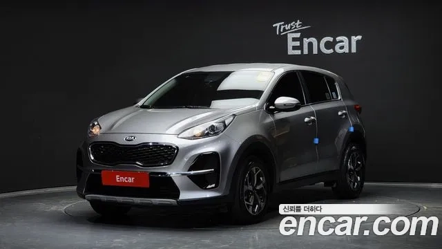 Kia Sportage The Bold 2020 Серебристо-серый из Кореи