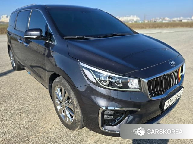 Kia The New Carnival 2019 Серый из Кореи