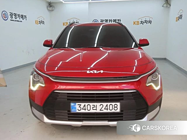 Kia Di Ol Nu Niro 2022 Красный из Кореи