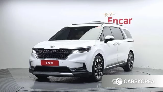 Kia Carnival 4th generation 2021 Белый из Кореи