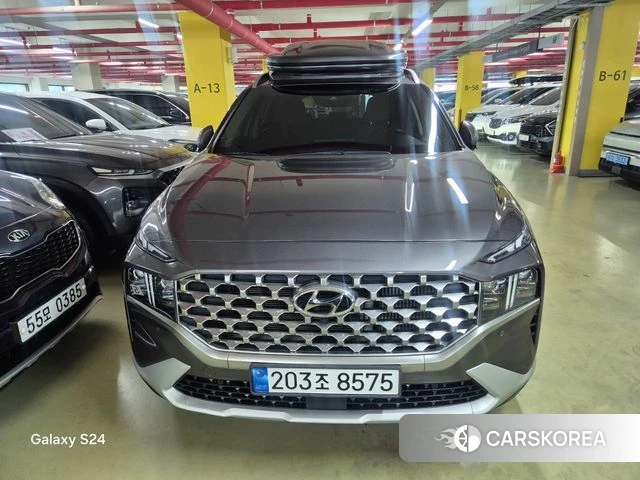 Hyundai The New Santa Fe 2023 Коричневый двухцветный из Кореи