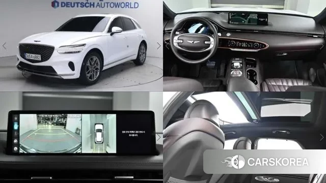 Genesis GV70 2021 Белый из Кореи