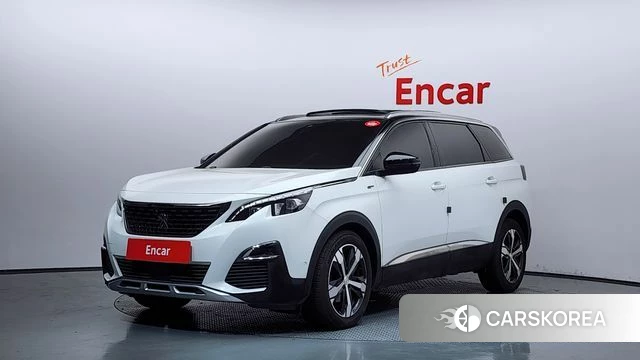 Peugeot 5008 second generation 2020 Белый из Кореи