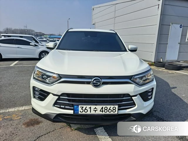 Ssangyong Beautiful Korando 2021 Белый из Кореи